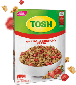 Granola crunchy fresa Tosh