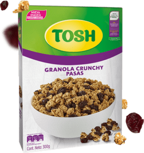 Granola pasas